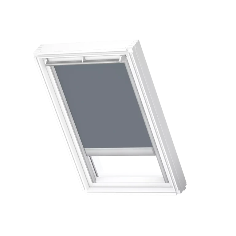 Elektryczna roleta zaciemniająca VELUX INTEGRA® DML z prowadnicami aluminiowymi DML P04 4581S