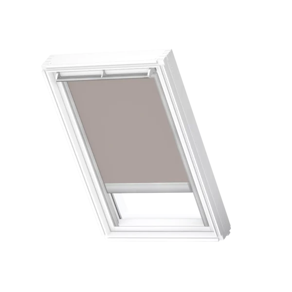 Elektryczna roleta zaciemniająca VELUX INTEGRA® DML z prowadnicami aluminiowymi